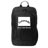 Colorado Over 900 Rocks City Backpack