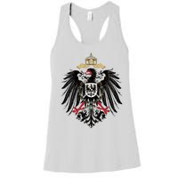 Coat Of Arms German Empire Imperial Eagle 1889 Women's Racerback Tank