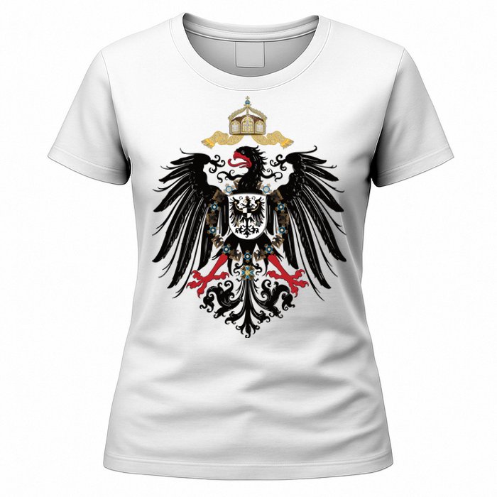 Coat Of Arms German Empire Imperial Eagle 1889 Women's T-Shirt