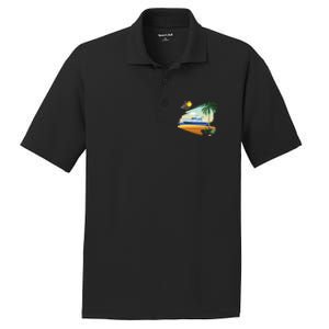 Cruising On A Yacht Funny Family Cruise Ship Cruising Lovers Gift PosiCharge RacerMesh Polo