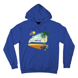 Cruising On A Yacht Funny Family Cruise Ship Cruising Lovers Gift Hoodie