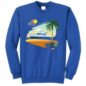 Cruising On A Yacht Funny Family Cruise Ship Cruising Lovers Gift Sweatshirt