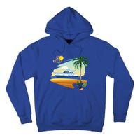 Cruising On A Yacht Funny Family Cruise Ship Cruising Lovers Gift Tall Hoodie