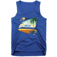 Cruising On A Yacht Funny Family Cruise Ship Cruising Lovers Gift Tank Top