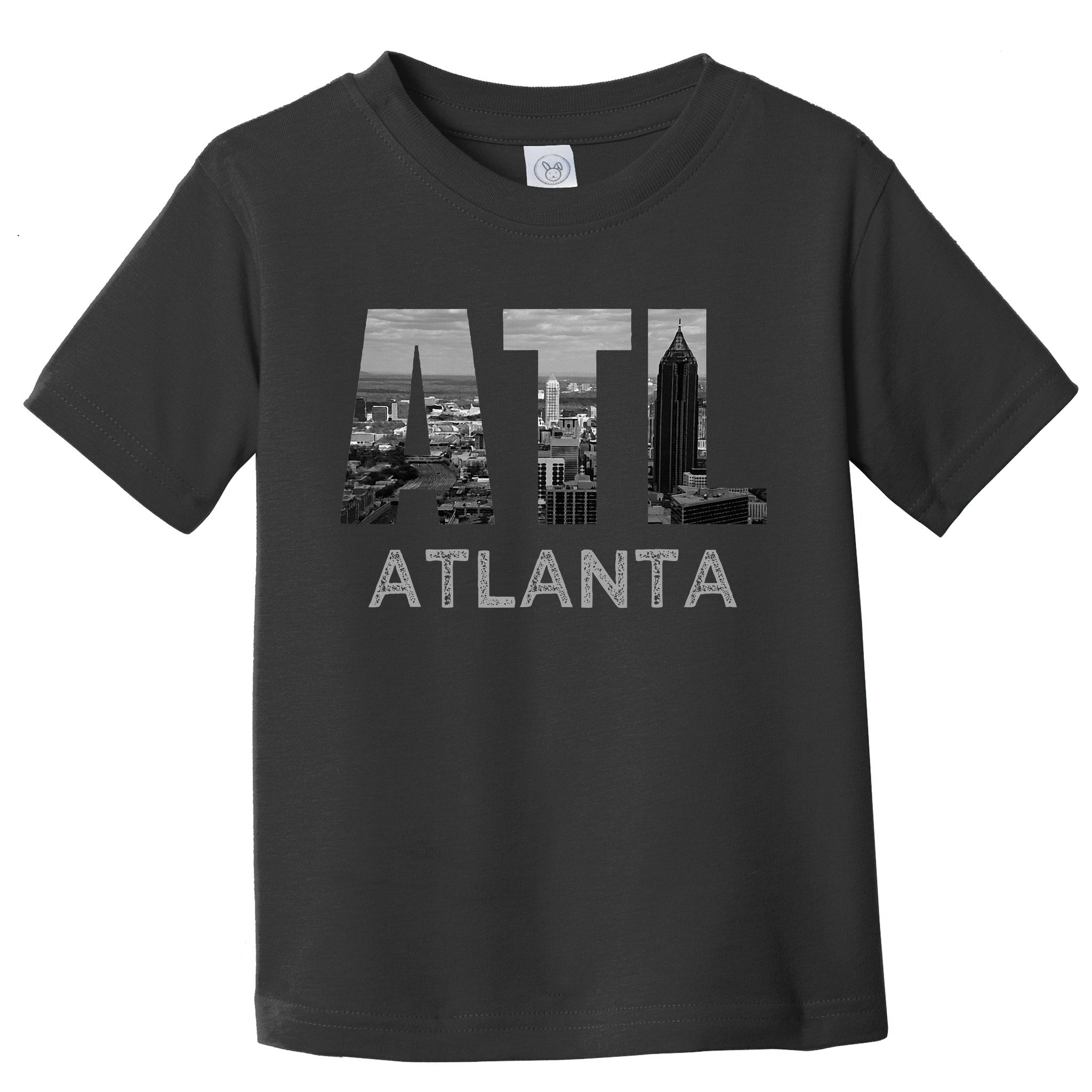City Of Atlanta Georgia Skyline Cityscape Downtown Atl Home Toddler T-Shirt