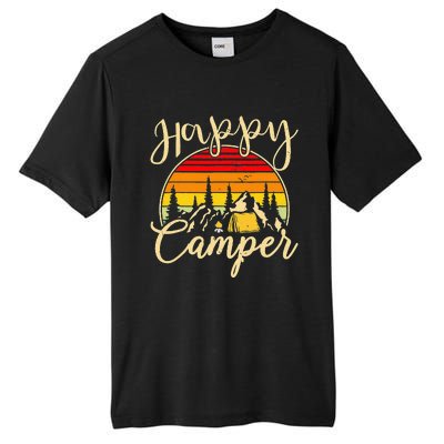 Camper Outdoor Activity Camping Lover Happy Camper Tall Fusion ChromaSoft Performance T-Shirt