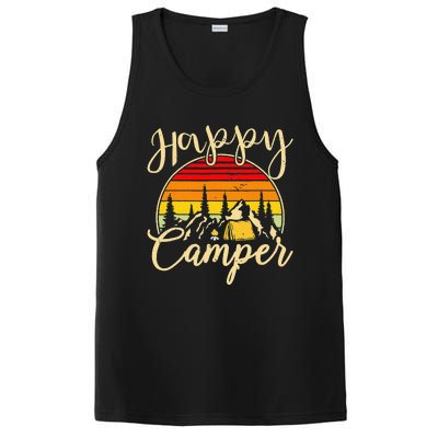 Camper Outdoor Activity Camping Lover Happy Camper PosiCharge Competitor Tank