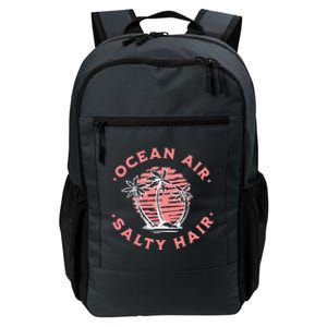 Cute Ocean Air Salty Hair Beach Vibes Summer Vacation Gift Daily Commute Backpack