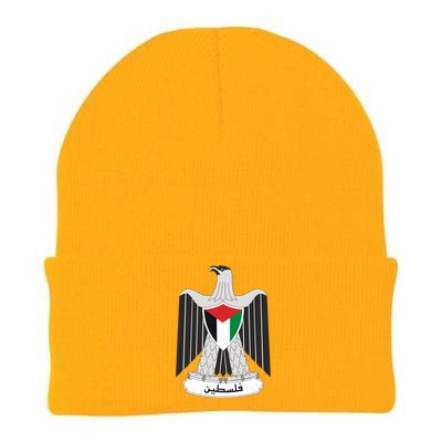 Coat Of Arms Of Palestine Knit Cap Winter Beanie