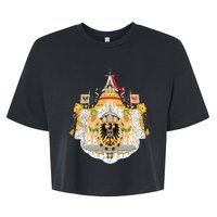 Coat Of Arms German Empire Imperial Eagle Bella+Canvas Jersey Crop Tee