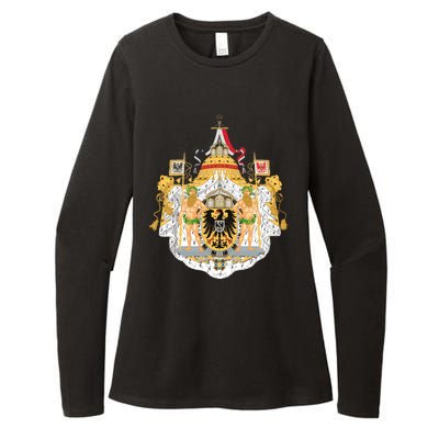 Coat Of Arms German Empire Imperial Eagle Womens CVC Long Sleeve Shirt