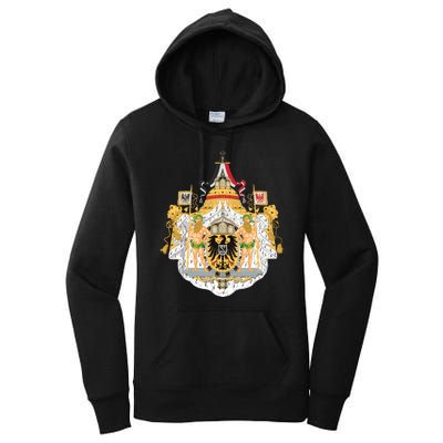 Coat Of Arms German Empire Imperial Eagle Women's Pullover Hoodie