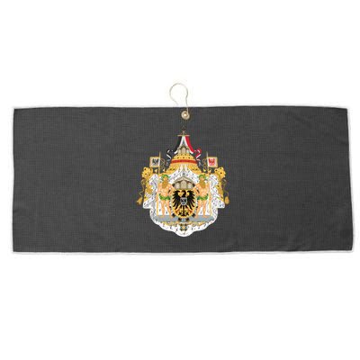 Coat Of Arms German Empire Imperial Eagle Large Microfiber Waffle Golf Towel