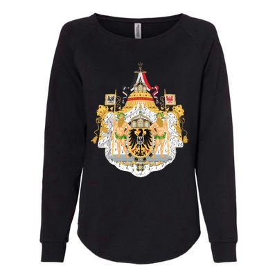 Coat Of Arms German Empire Imperial Eagle Womens California Wash Sweatshirt