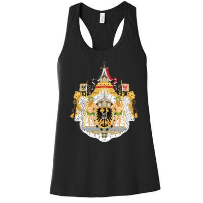 Coat Of Arms German Empire Imperial Eagle Women's Racerback Tank