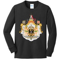 Coat Of Arms German Empire Imperial Eagle Kids Long Sleeve Shirt