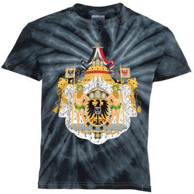 Coat Of Arms German Empire Imperial Eagle Kids Tie-Dye T-Shirt