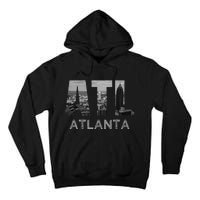 City Of Atlanta Georgia Skyline Cityscape Downtown ATL Home Tall Hoodie