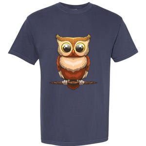 Cute Owl Art For Men Women Boy Girl Owl Lovers Garment-Dyed Heavyweight T-Shirt