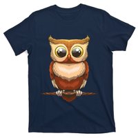 Cute Owl Art For Men Women Boy Girl Owl Lovers T-Shirt