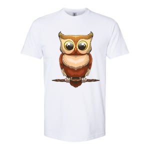 Cute Owl Art For Men Women Boy Girl Owl Lovers Softstyle CVC T-Shirt