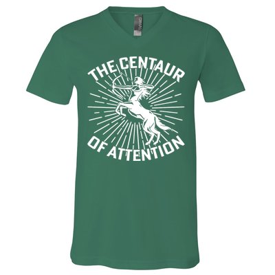 Centaur Of Attention History Teacher V-Neck T-Shirt