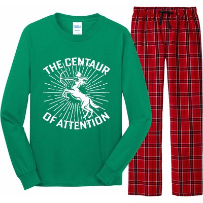 Centaur Of Attention History Teacher Long Sleeve Pajama Set