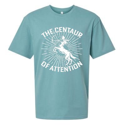 Centaur Of Attention History Teacher Sueded Cloud Jersey T-Shirt