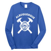 City Of Albuquerque Fire Departt New Mexico Firefighter Great Gift Long Sleeve Shirt