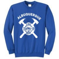 City Of Albuquerque Fire Departt New Mexico Firefighter Great Gift Sweatshirt