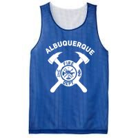 City Of Albuquerque Fire Departt New Mexico Firefighter Great Gift Mesh Reversible Basketball Jersey Tank