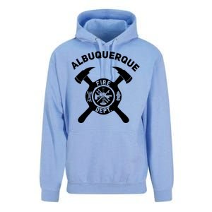 City Of Albuquerque Fire Departt New Mexico Firefighter Great Gift Unisex Surf Hoodie