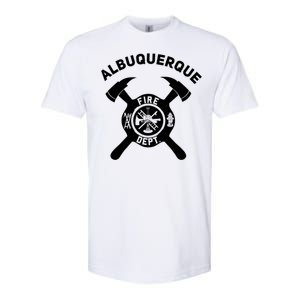 City Of Albuquerque Fire Departt New Mexico Firefighter Great Gift Softstyle CVC T-Shirt