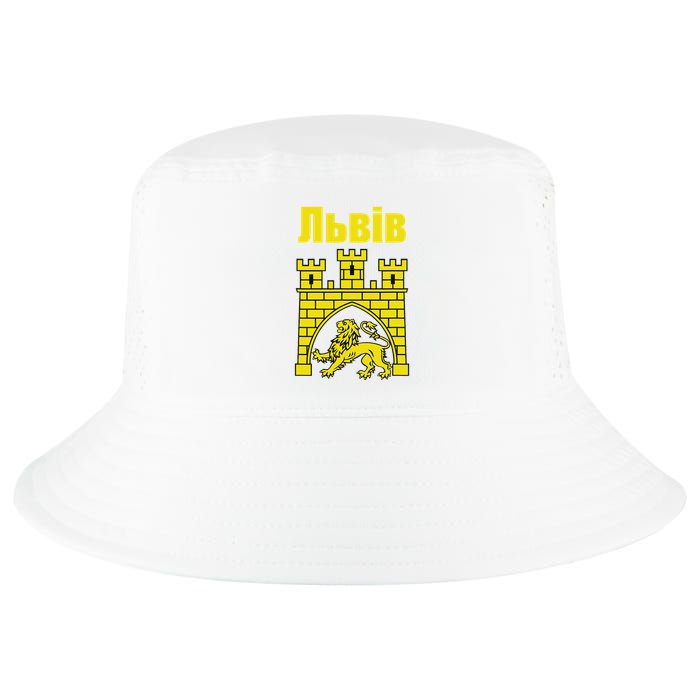 Coat Of Arms Of Lviv Ukraine Souvenir Lvivian Ukrainian Cool Comfort Performance Bucket Hat