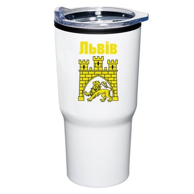 Coat Of Arms Of Lviv Ukraine Souvenir Lvivian Ukrainian Tumbler