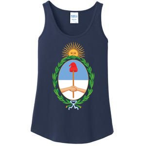 Coat Of Arms Of Argentina Ladies Essential Tank