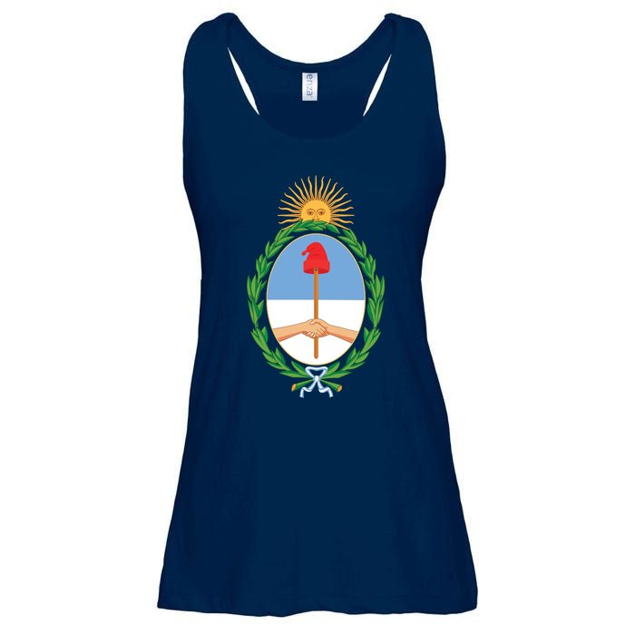 Coat Of Arms Of Argentina Ladies Essential Flowy Tank