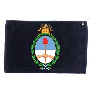 Coat Of Arms Of Argentina Grommeted Golf Towel