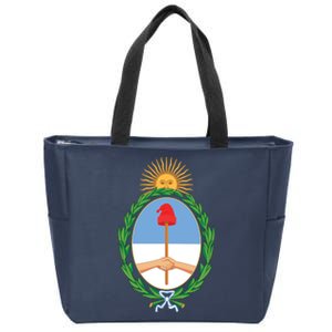 Coat Of Arms Of Argentina Zip Tote Bag