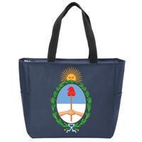 Coat Of Arms Of Argentina Zip Tote Bag