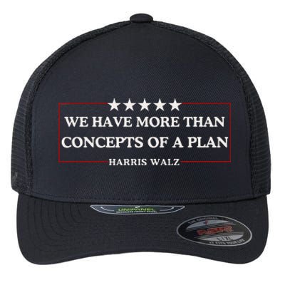 Concepts Of A Plan Harris Walz 2024 Kamala 47 Flexfit Unipanel Trucker Cap