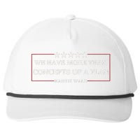 Concepts Of A Plan Harris Walz 2024 Kamala 47 Snapback Five-Panel Rope Hat