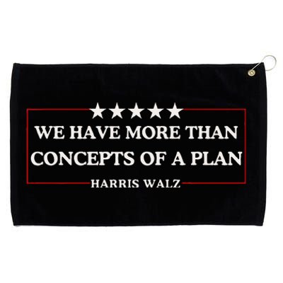 Concepts Of A Plan Harris Walz 2024 Kamala 47 Grommeted Golf Towel