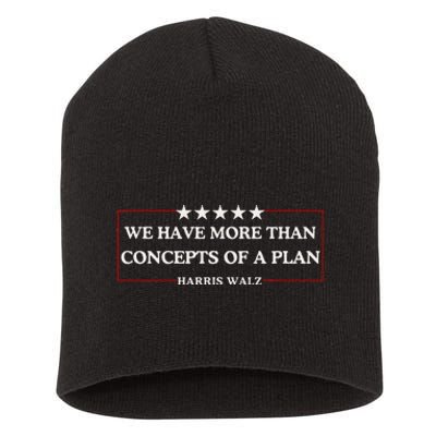 Concepts Of A Plan Harris Walz 2024 Kamala 47 Short Acrylic Beanie