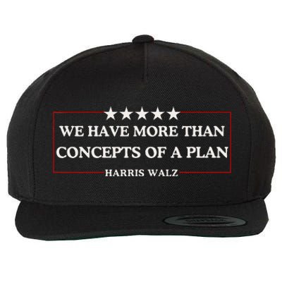 Concepts Of A Plan Harris Walz 2024 Kamala 47 Wool Snapback Cap