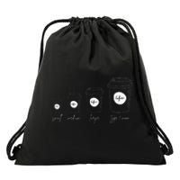 Coffee of a Type 1 Mom Type 1 Diabetes Drawstring Bag