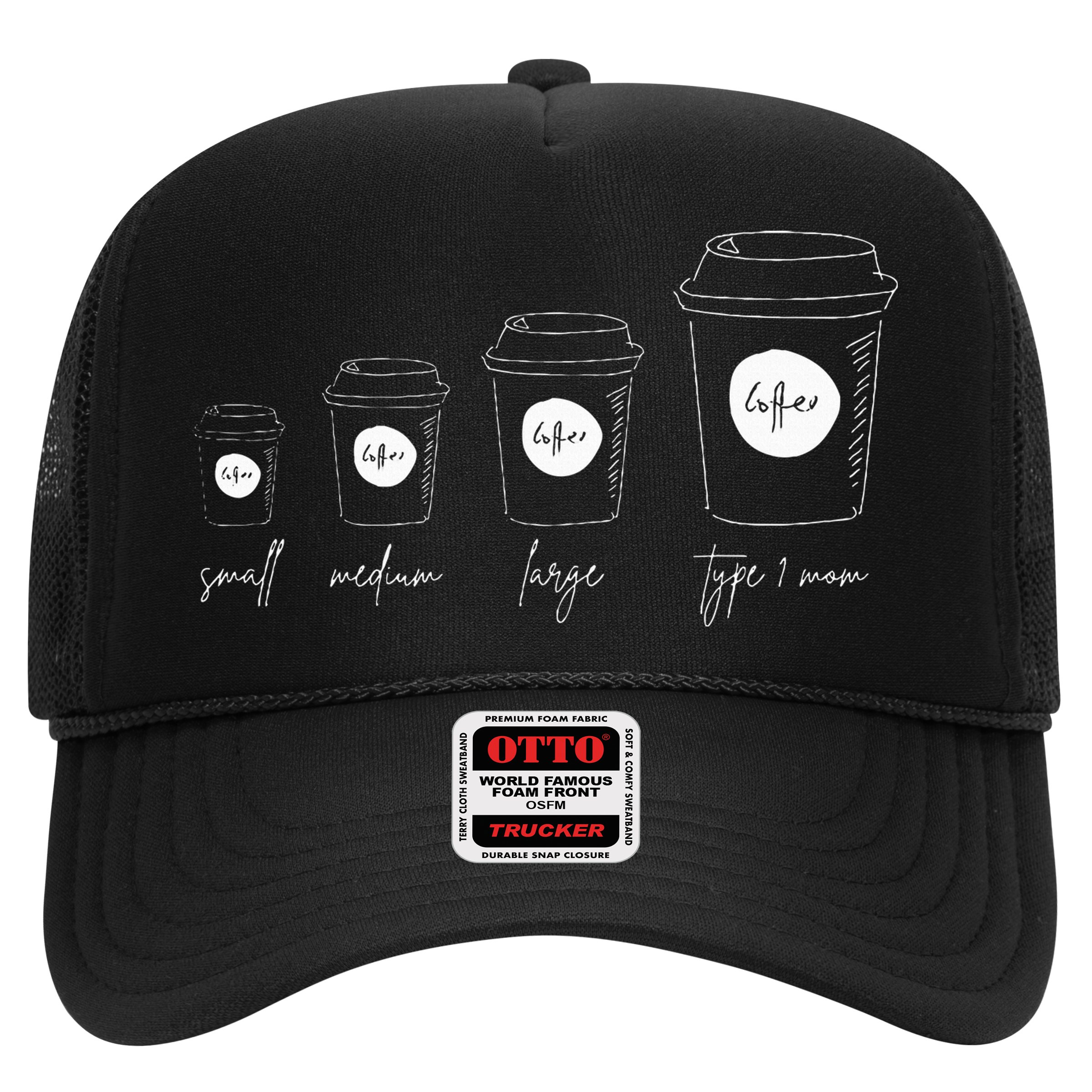 Coffee of a Type 1 Mom Type 1 Diabetes Hat
