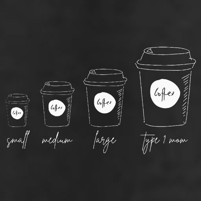 Coffee of a Type 1 Mom Type 1 Diabetes Hat