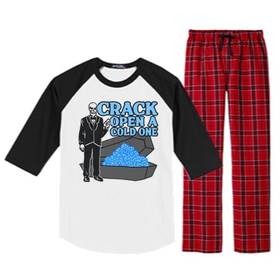 Crack Open A Cold One Raglan Sleeve Pajama Set