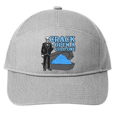 Crack Open A Cold One 7-Panel Snapback Hat